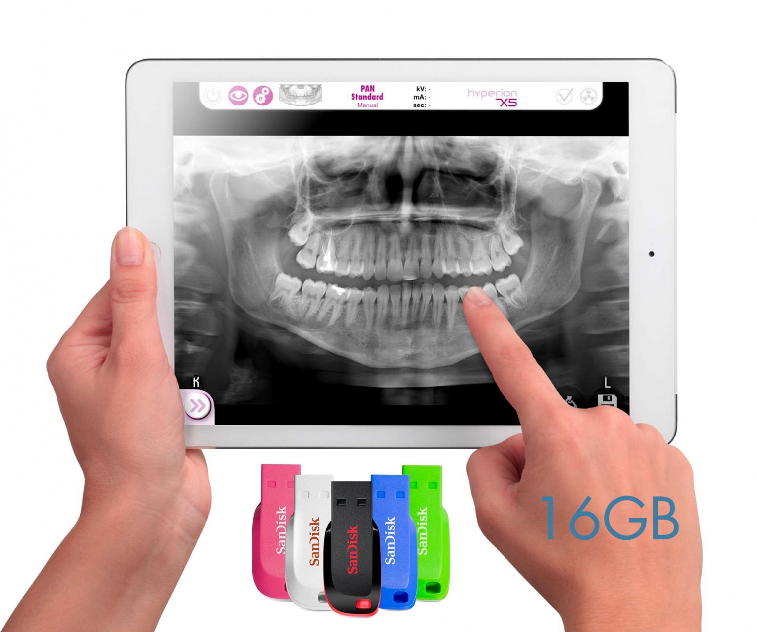 Memoria USB Radiología Dental Las Palmas